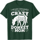 Mom Donkey Lover Horse Animal Donkey Mom T-Shirt - T-Shirt | Forest