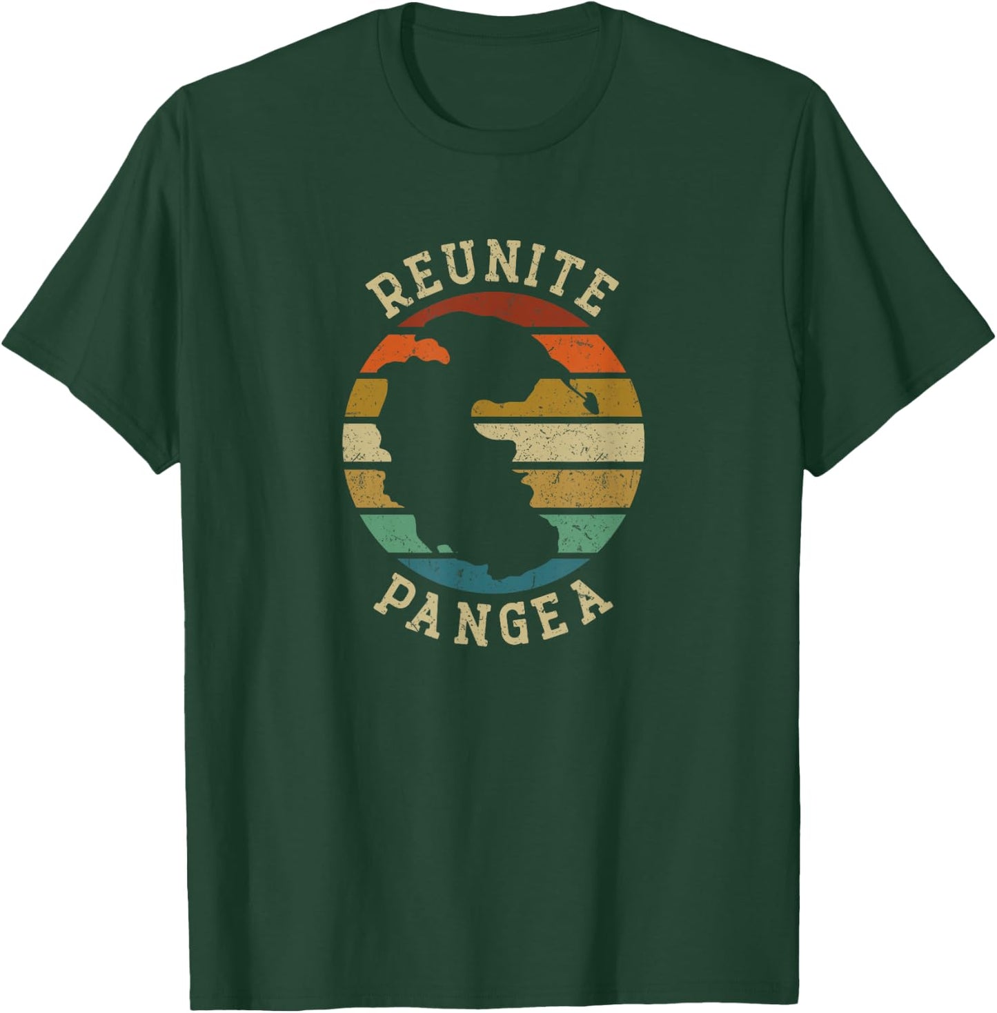 Reunite Pangea - Funny Humor T-Shirt - T-Shirt | Forest