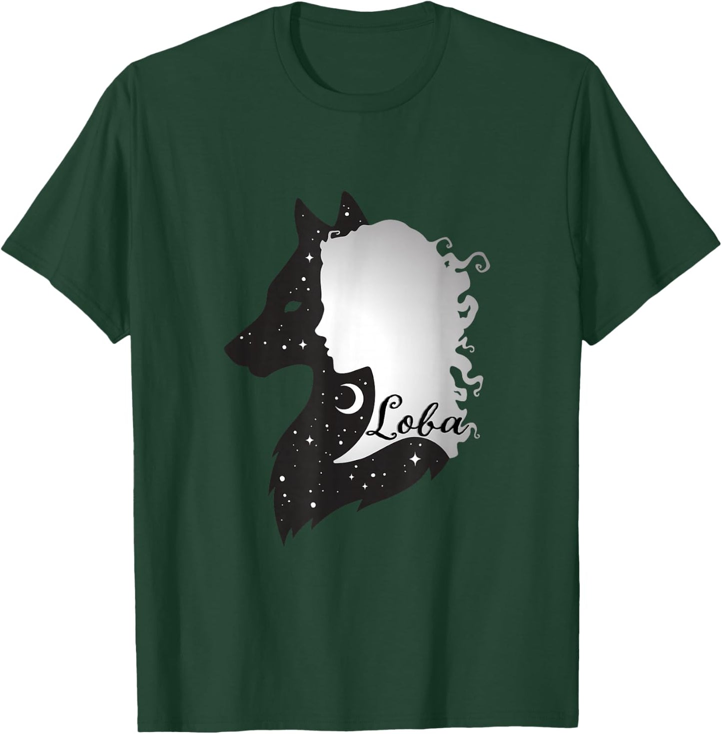 Loba She Wolf T-Shirt - T-Shirt | Forest