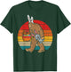 Bigfoot Easter Bunny Eggs Retro Sasquatch Men Women Kids T-Shirt - T-Shirt | Forest