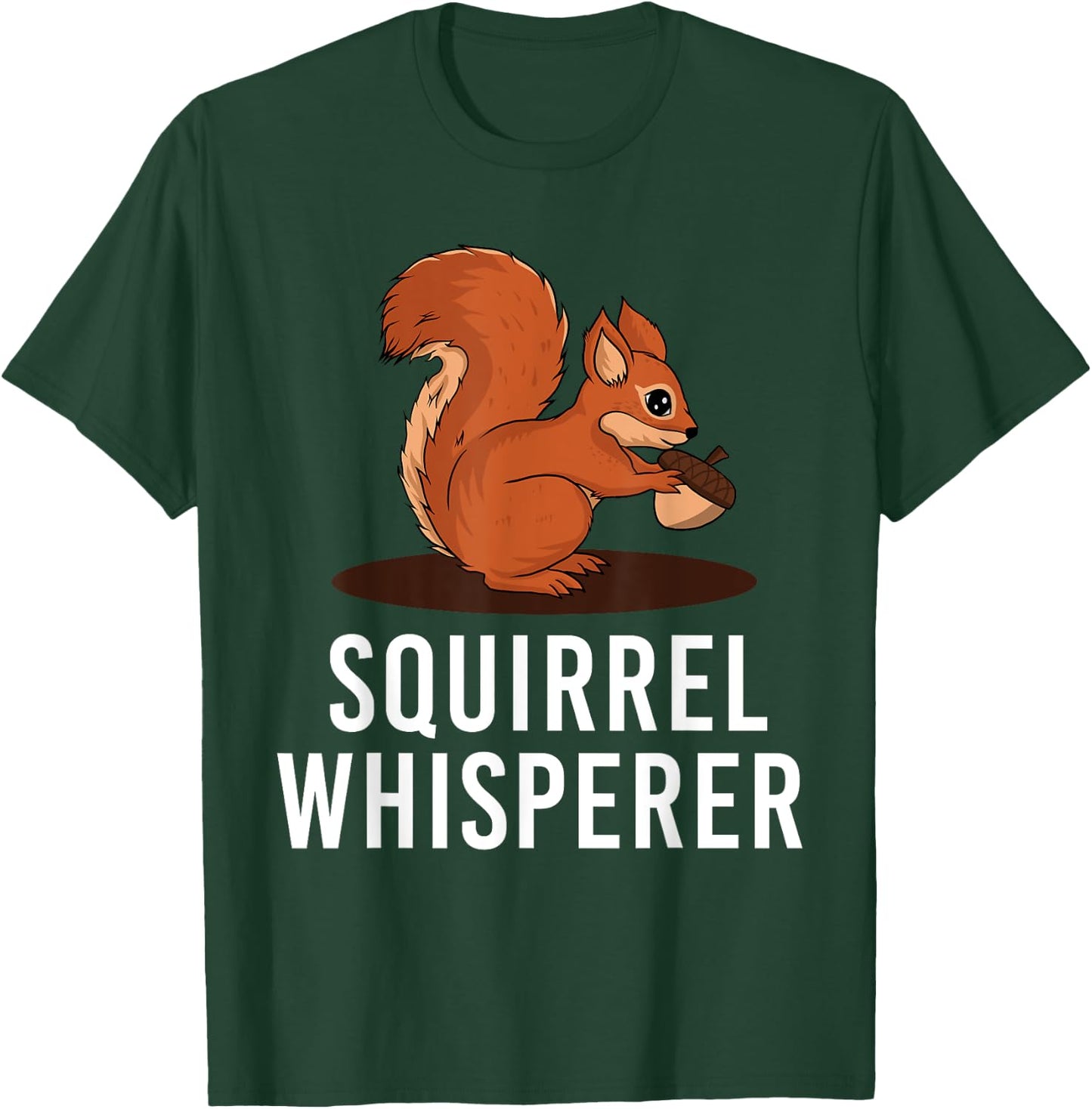 Cute Squirrel Art Women Kids Rodent Squirrel Lovers T-Shirt - T-Shirt | Forest