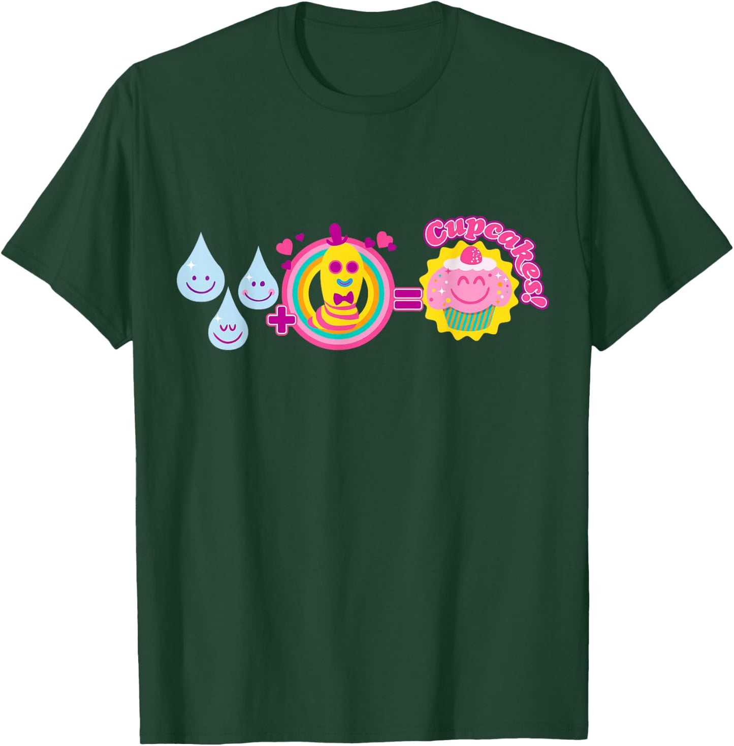 DreamWorks' Trolls Mr. Dinkles and Cupcakes T-Shirt - T-Shirt | Forest