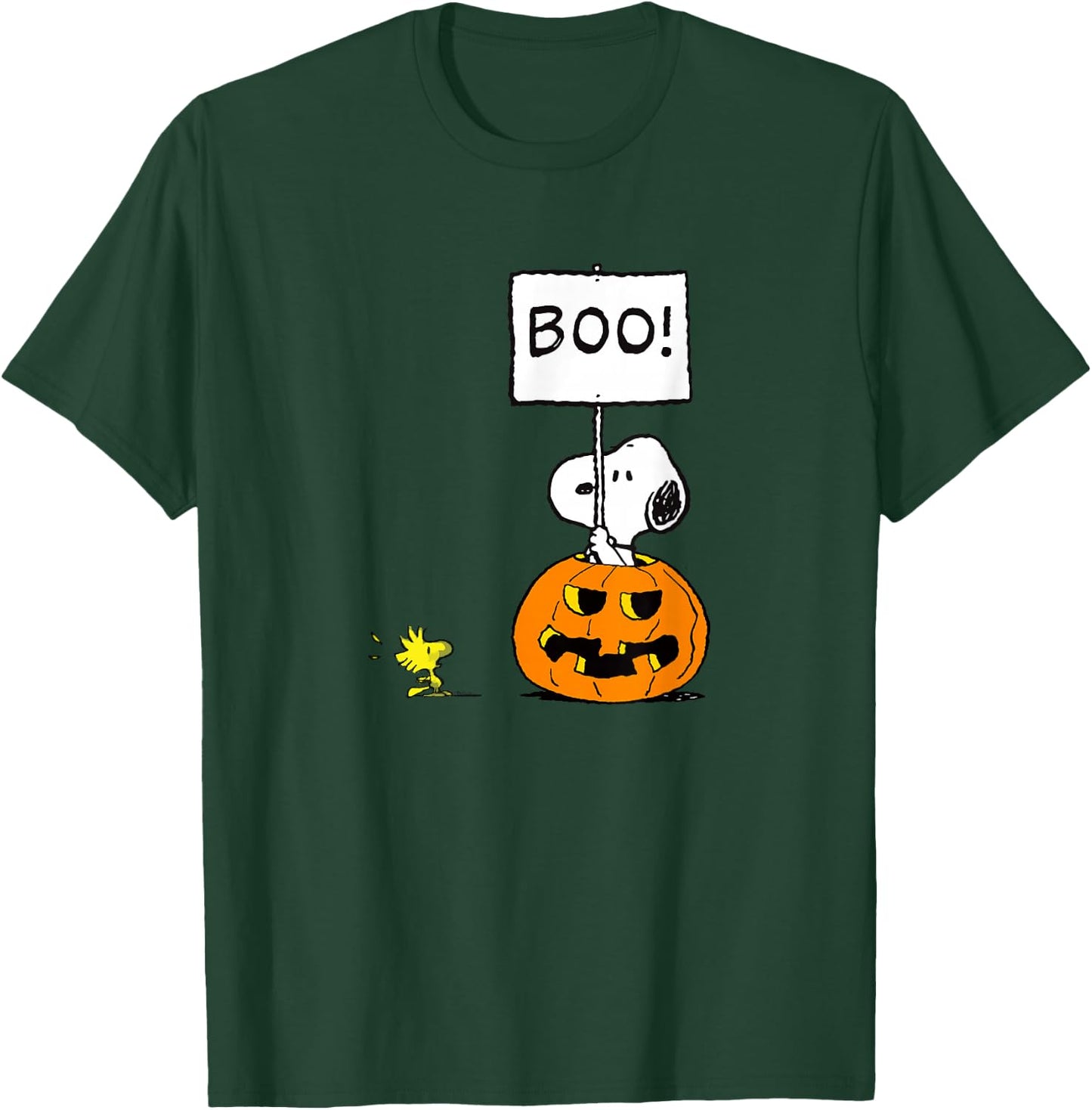 Peanuts - Halloween Snoopy Boo! T-Shirt - T-Shirt | Forest
