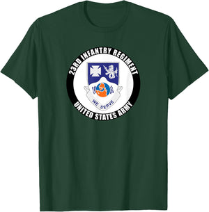 23rd Infantry Regiment United States Army Veteran Military T-Shirt - T-Shirt | Forest