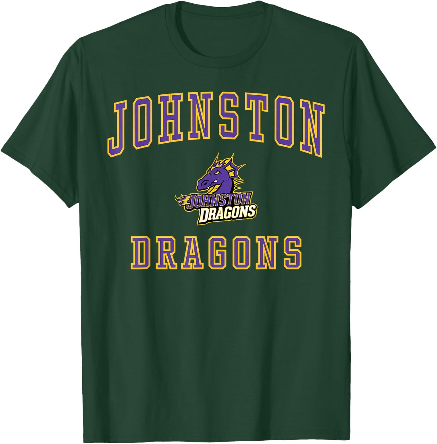Johnston High School Dragons C1 T-Shirt - T-Shirt | Forest