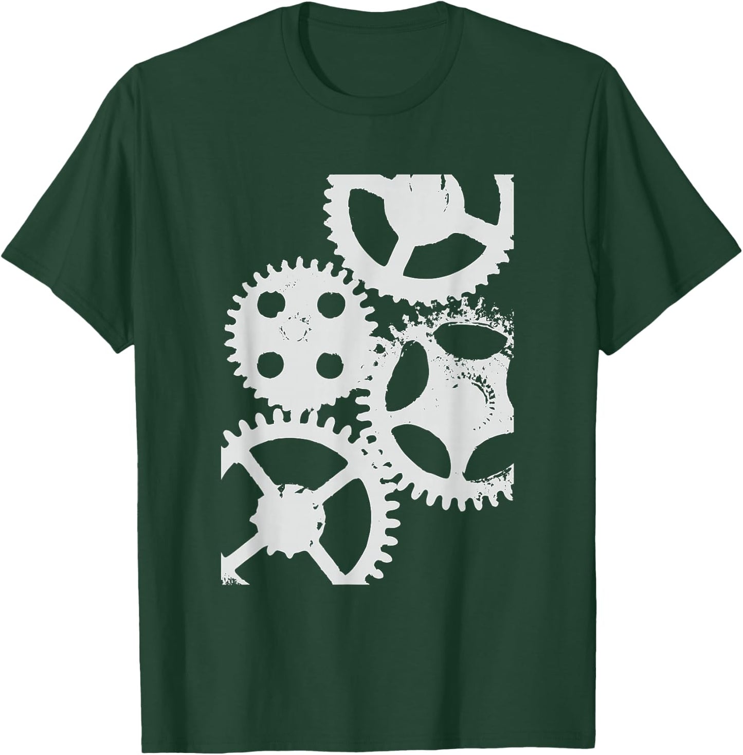 Grinding Gears, Steampunk Clockwork Watch Cogs & Gears T-Shirt - T-Shirt | Forest