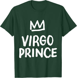 Virgo Boy Gifts Virgo Prince Zodiac Sign Birthday Gift T-Shirt - T-Shirt | Forest