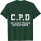 Chicago Police Officer Thin Blue Line T-Shirt - T-Shirt | Forest