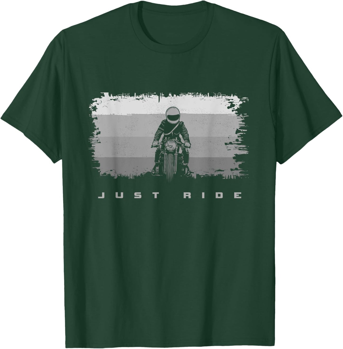 Motorcycle Apparel - Biker Motorcycle T-Shirt - T-Shirt | Forest