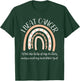 Uterine Cancer Survivor End Chemo I Beat Cancer Endometrial T-Shirt - T-Shirt | Forest