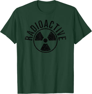 Radioactive Nuclear Warning Symbol Radiation Sign Energy T-Shirt - T-Shirt | Forest