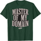 Seinfeld Master of My Domain Block Type Funny 90's TV Show T-Shirt - T-Shirt | Forest
