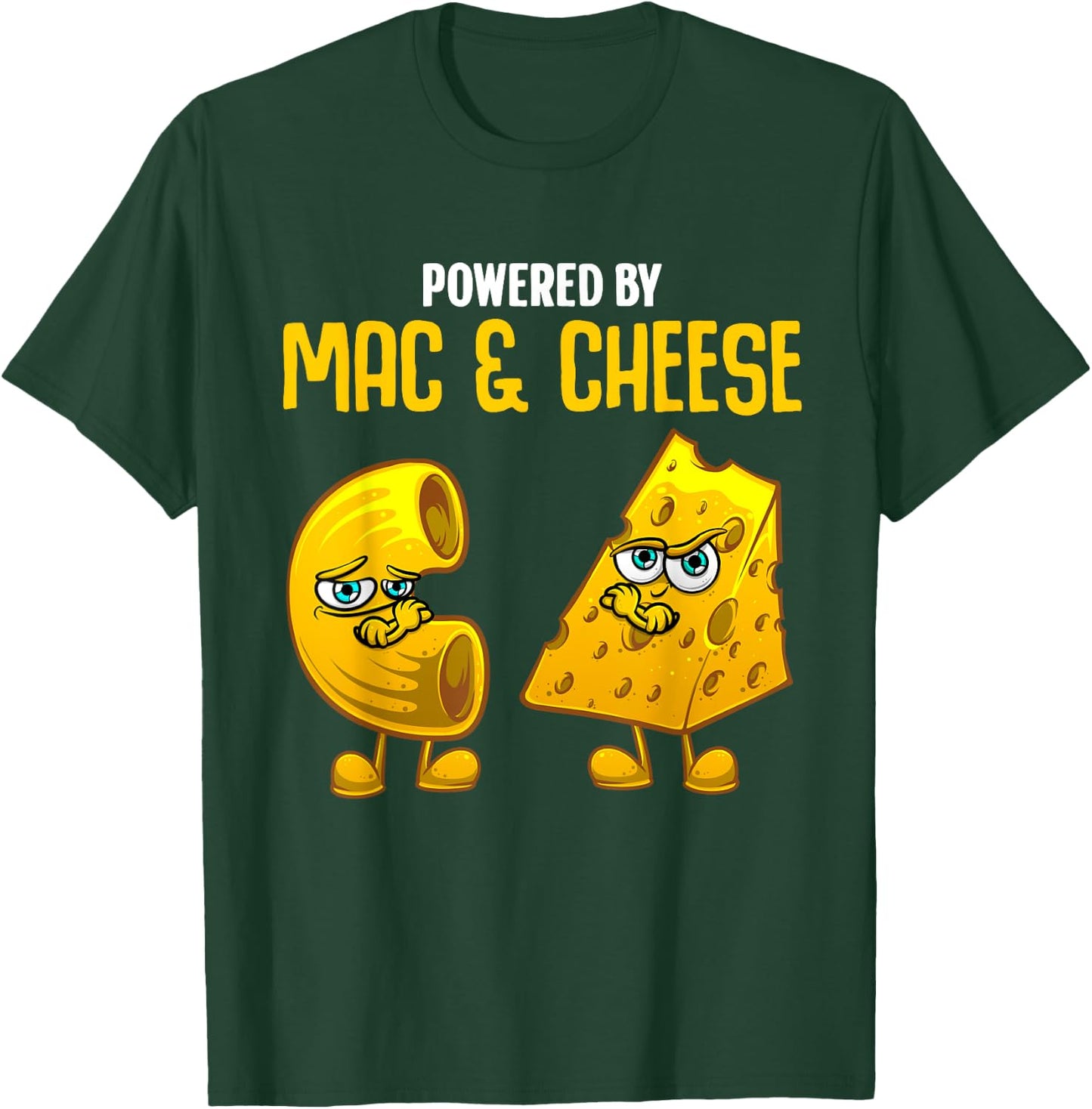 Funny Mac And Cheese Gift Kids Men Women Macaroni Cheese T-Shirt - T-Shirt | Forest