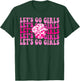 Let's Go Girls Western Cowgirl Matching Bachelorette Party T-Shirt - T-Shirt | Forest