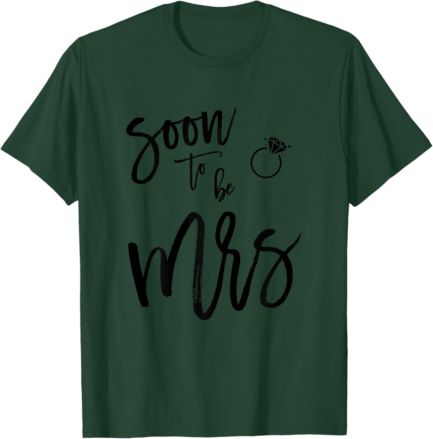 Bachelorette Party Shirts Pink Soon To Be Mrs T-Shirt - T-Shirt | Forest