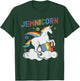 Jewnicorn Funny Jewish Unicorn Chanukah Girls Hanukkah Women T-Shirt - T-Shirt | Forest