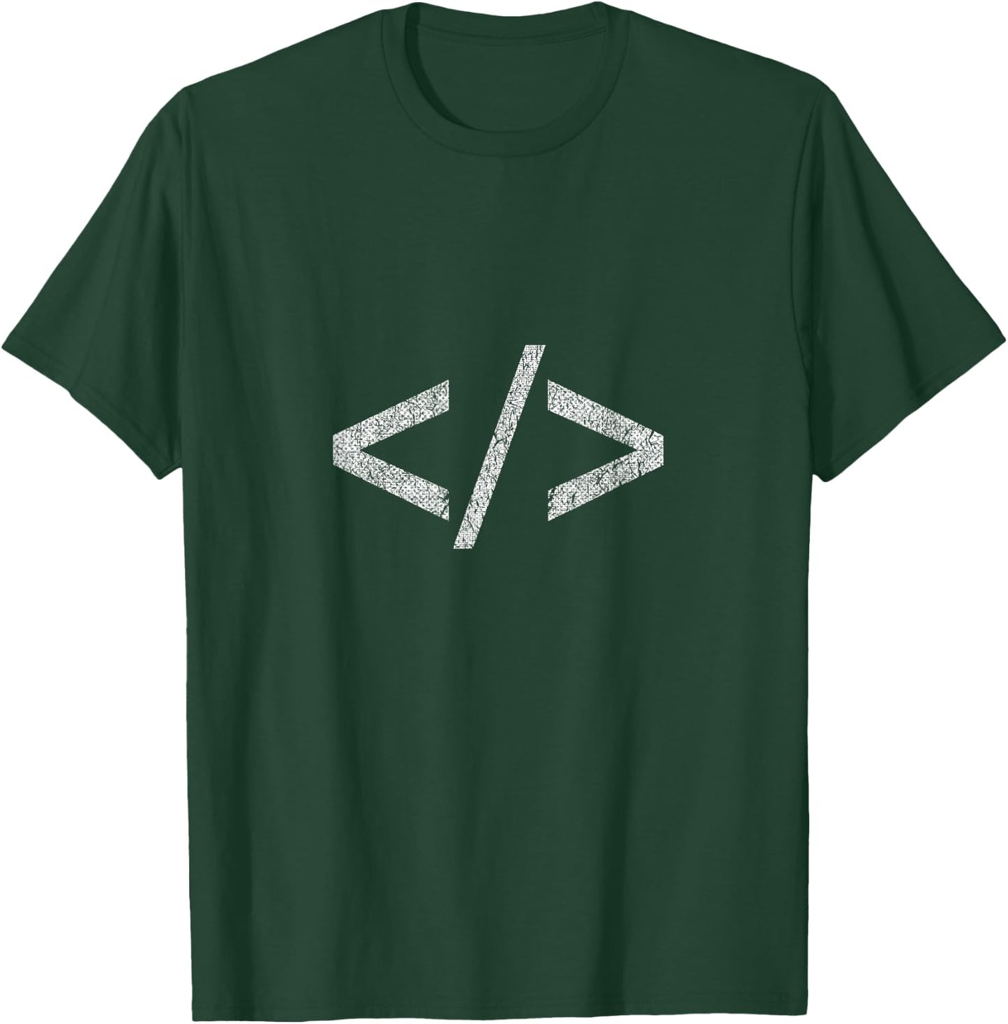 Minimal HTML Tag Web Designer Shirts T-Shirt - T-Shirt | Forest