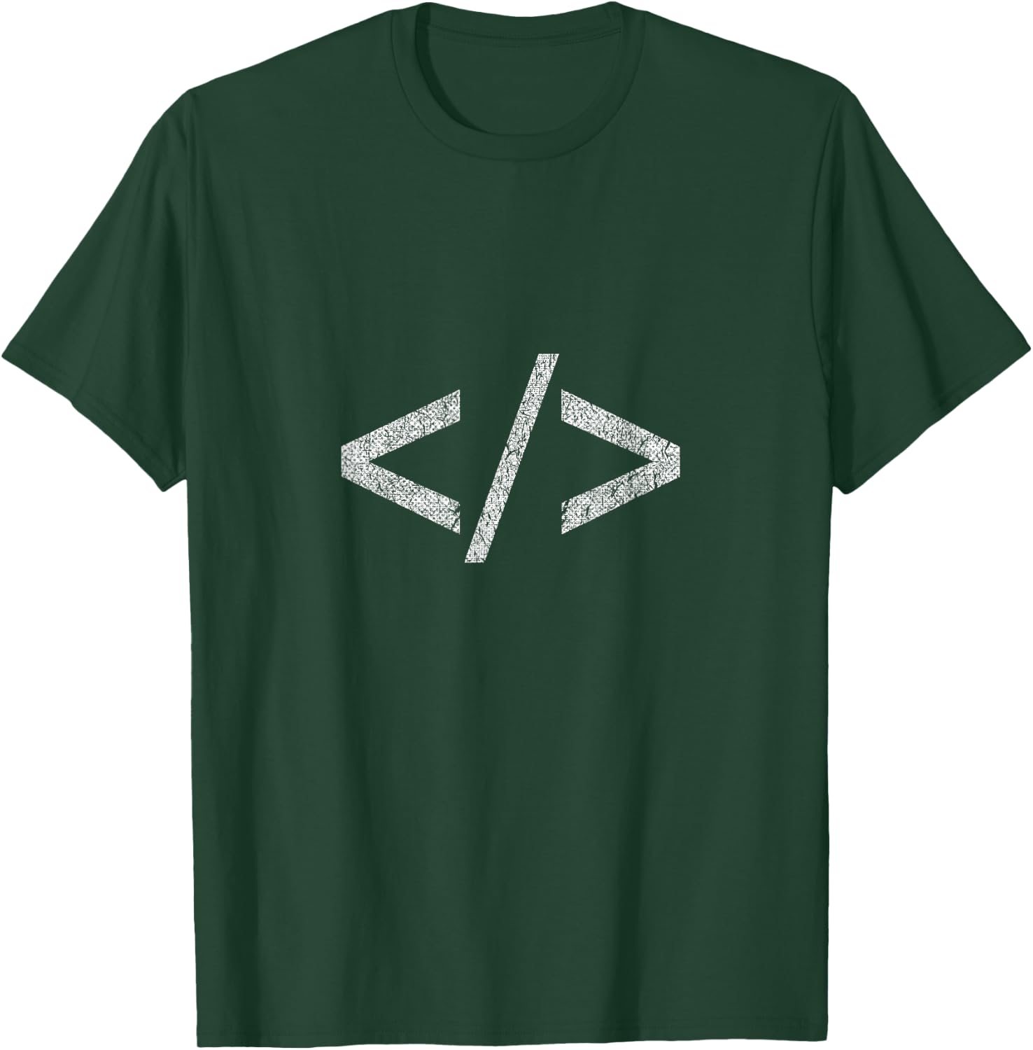 Minimal HTML Tag Web Designer Shirts T-Shirt - T-Shirt | Forest