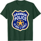 Grammar Police Badge - To Serve & Correct T-Shirt - T-Shirt | Forest