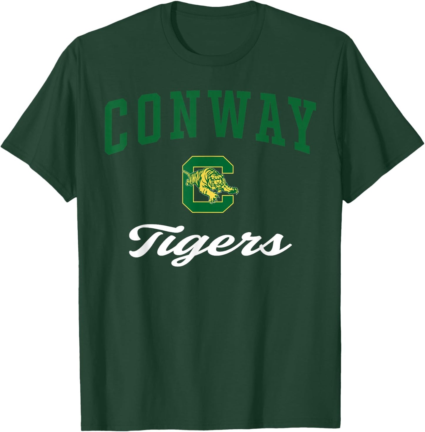 Conway High School Tigers C3 T-Shirt - T-Shirt | Forest