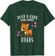 Funny Deer Lovers Just A Girl Who Loves Deers T-Shirt - T-Shirt | Forest