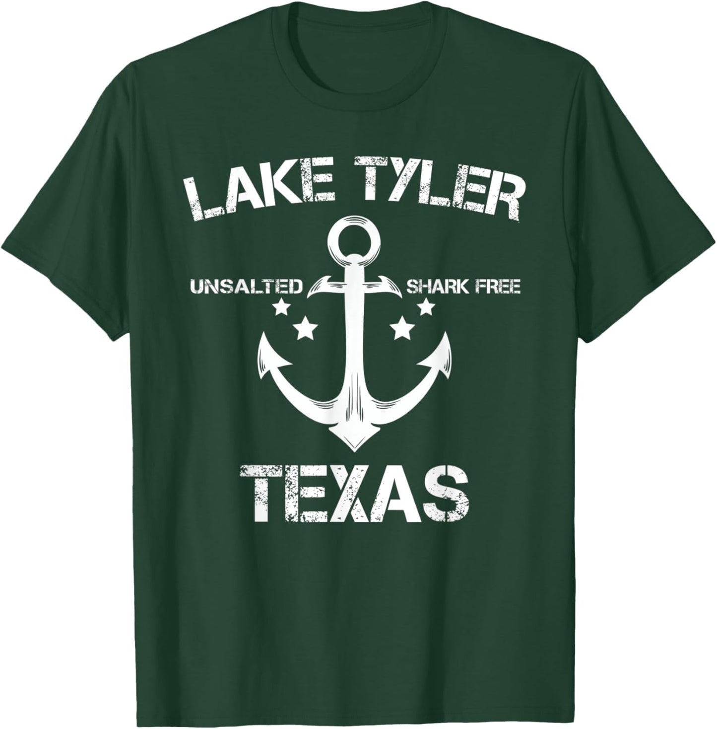 LAKE TYLER TEXAS Funny Fishing Camping Summer Gift Women Kids T-Shirt - T-Shirt | Forest