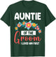 Flowers Happy Wedding Auntie Of The Groom I Loved Him First T-Shirt - T-Shirt | Forest