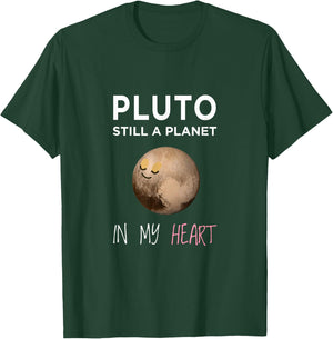 Pluto Still Planet In My Heart Astronomer Kids T-Shirt - T-Shirt | Forest