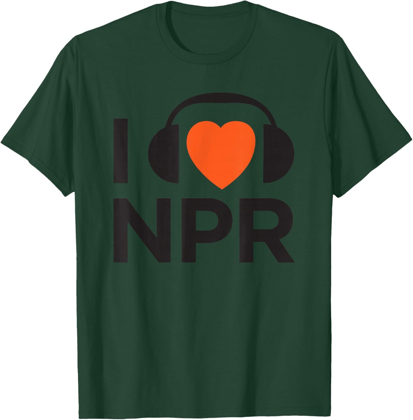 NPR I Heart NPR T-Shirt - T-Shirt | Forest