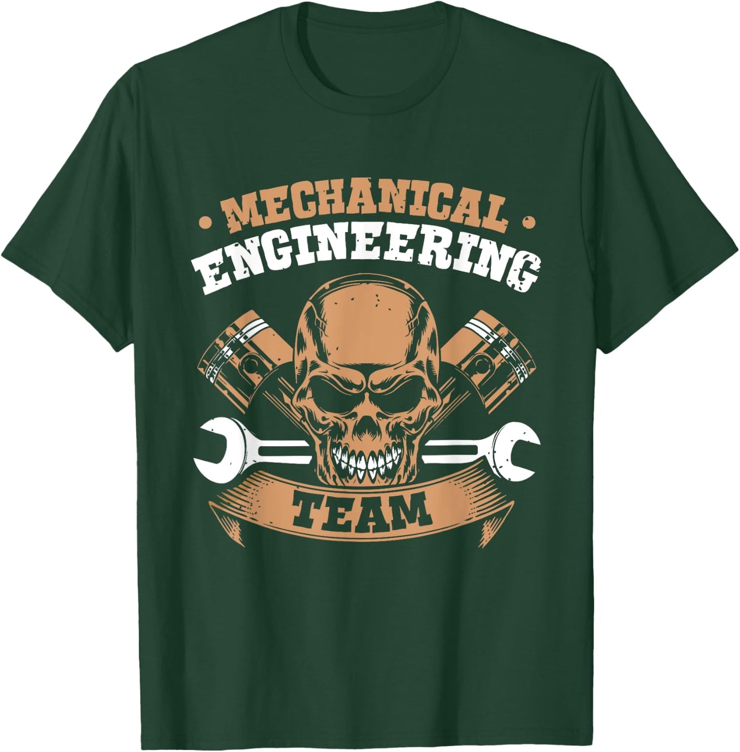 Mechanical Engineering Team Mechanical Engineer Student T-Shirt - T-Shirt | Forest