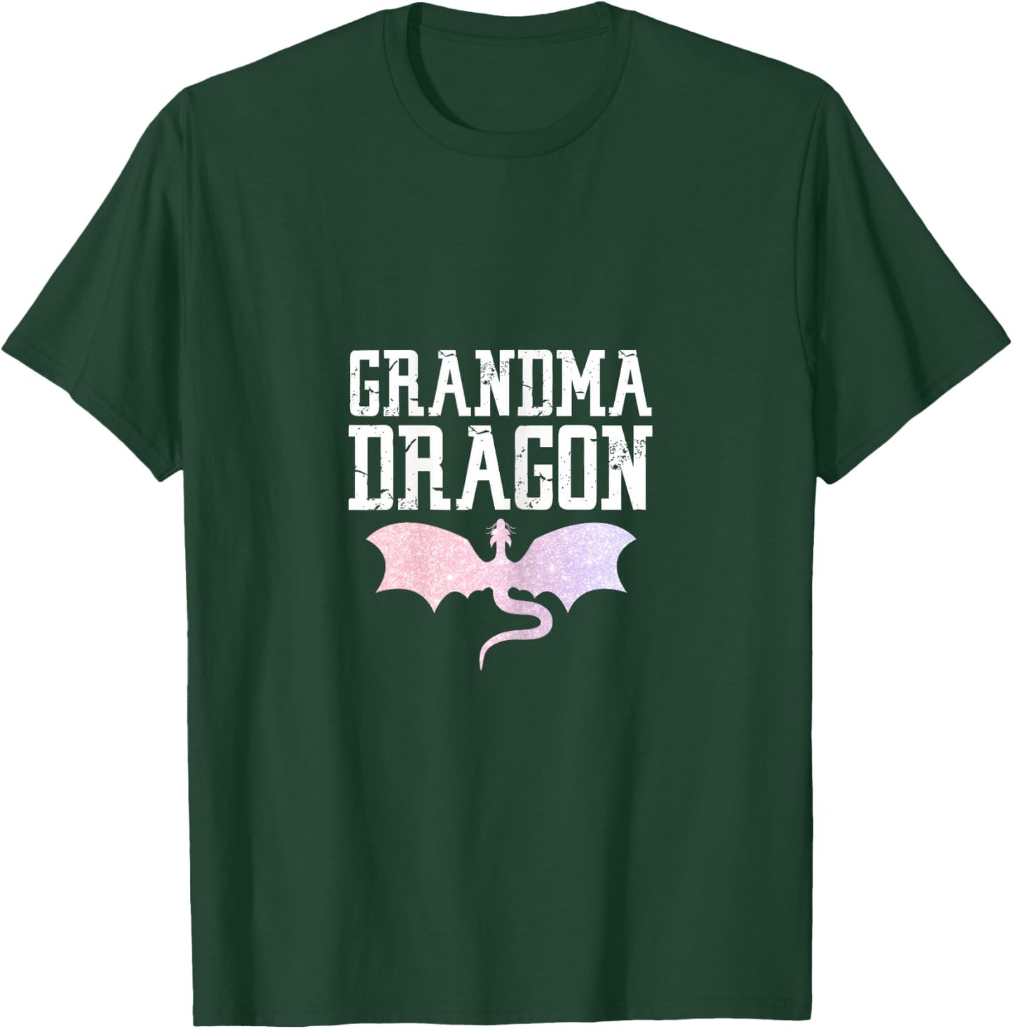 Grandma Dragon Grandmother Dragons Lover Mother's Day T-Shirt - T-Shirt | Forest