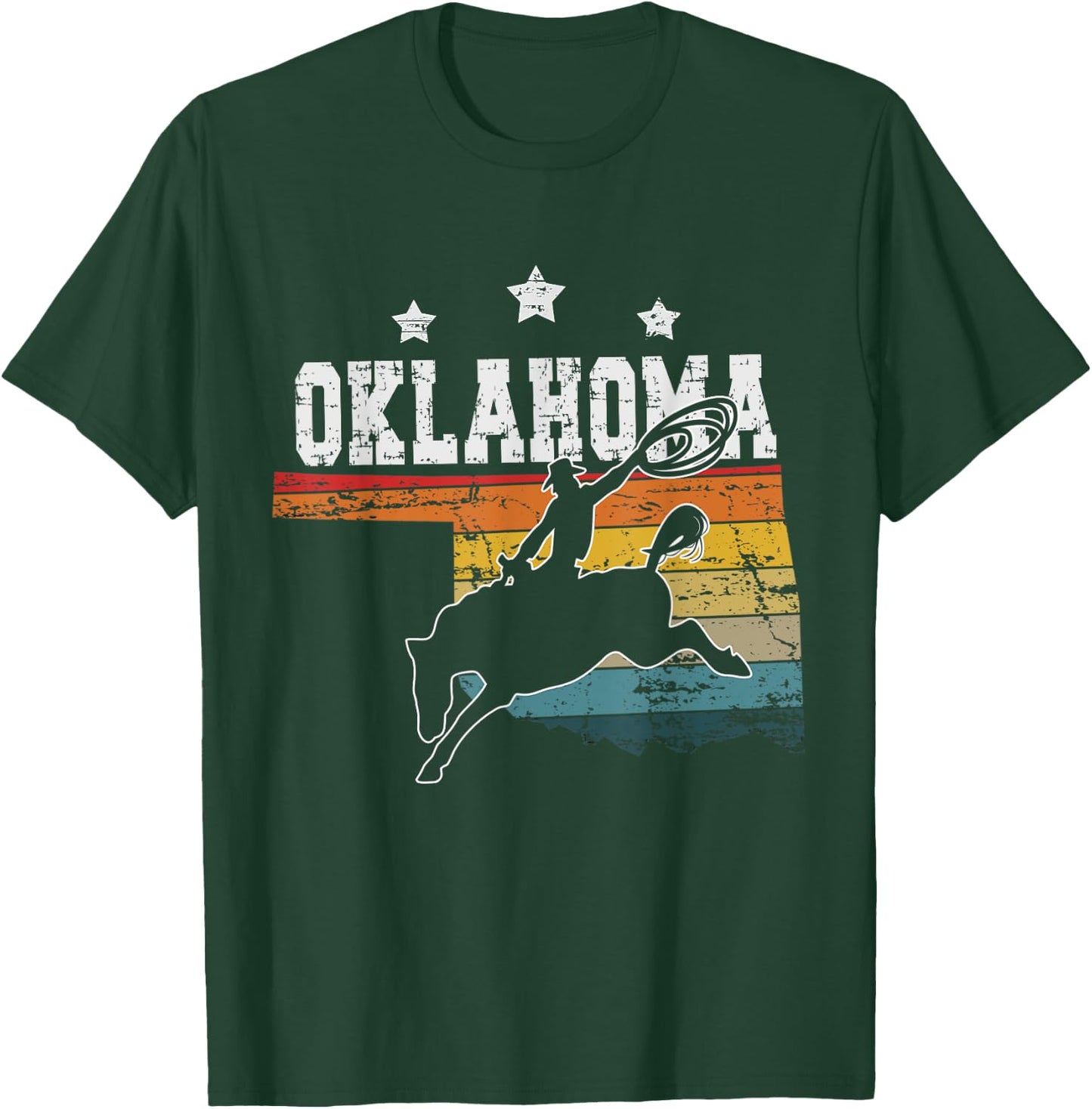 Vintage Oklahoma Rodeo T-Shirt - T-Shirt | Forest