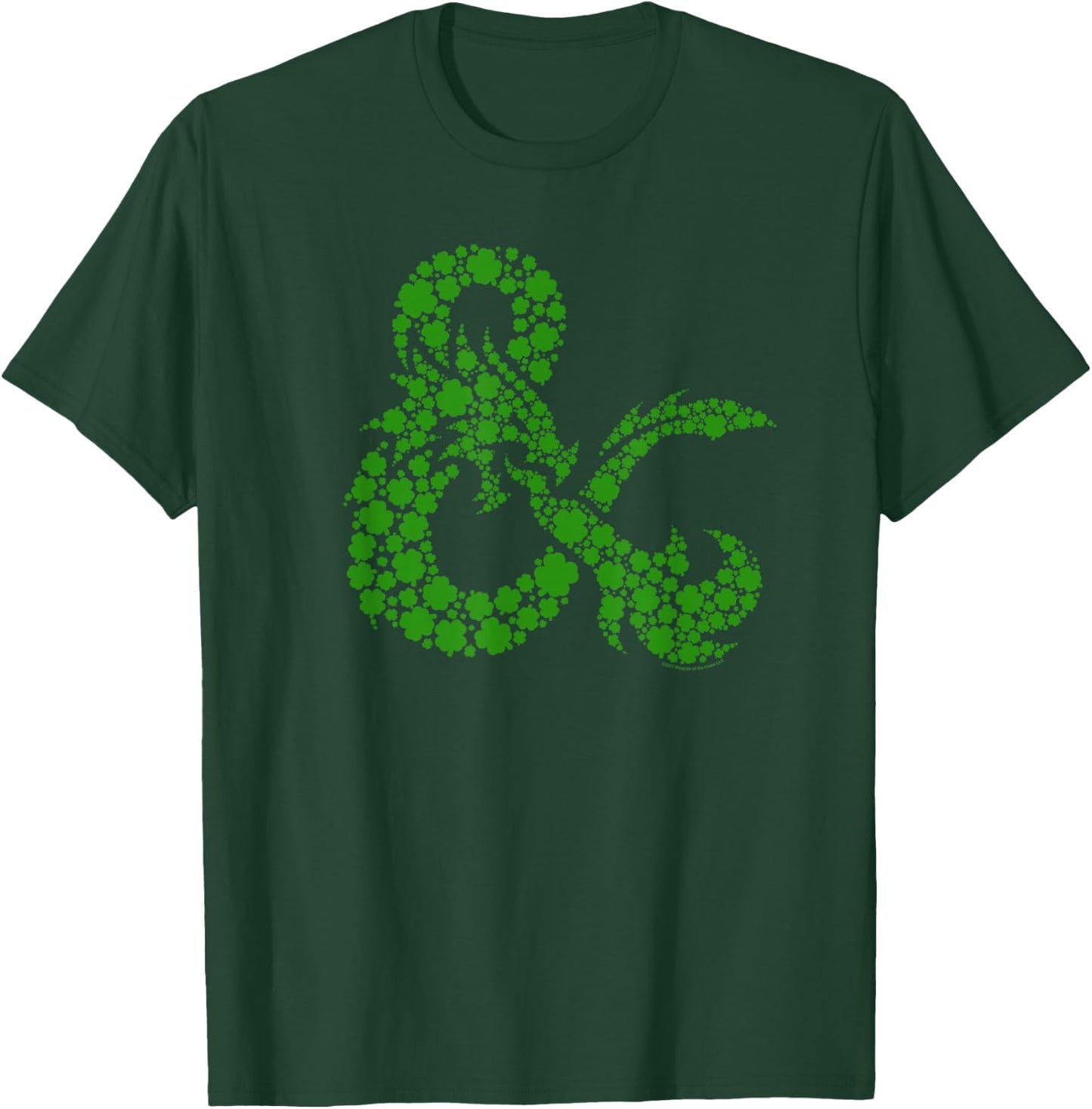 Dungeons & Dragons Lucky St. Patrick's Day Logo T-Shirt - T-Shirt | Forest