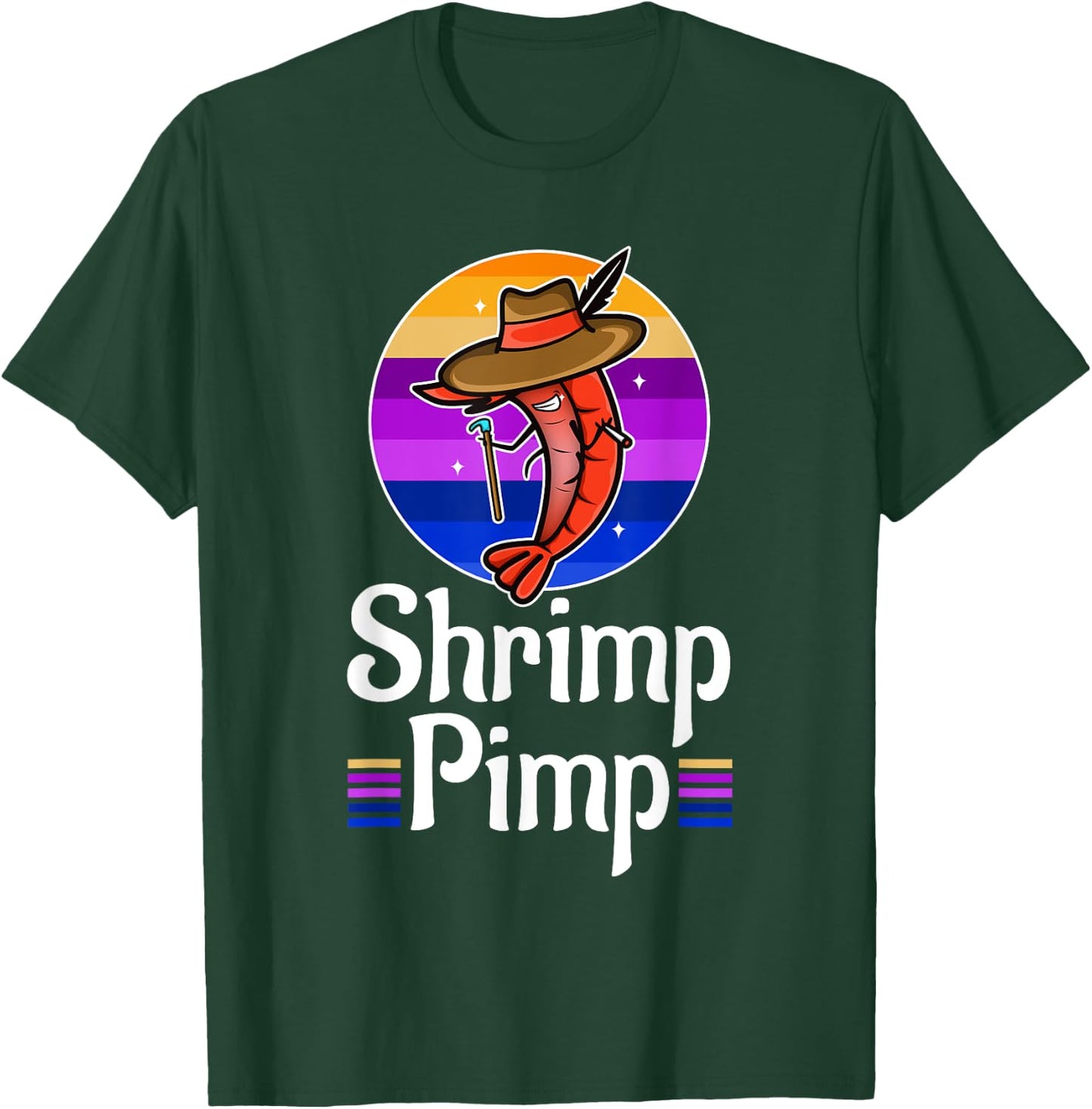 Shrimp Pimp T-Shirt - T-Shirt | Forest