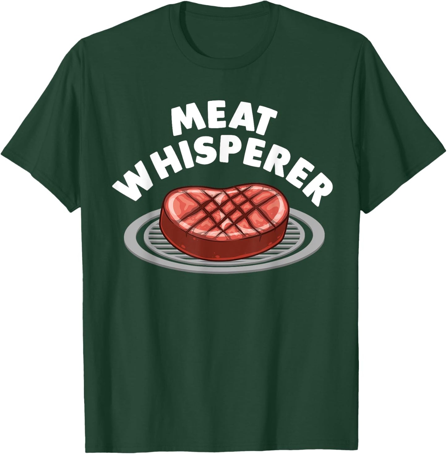 Cool Meat Cutter Women Meat Chef Griller BBQ Lover T-Shirt - T-Shirt | Forest
