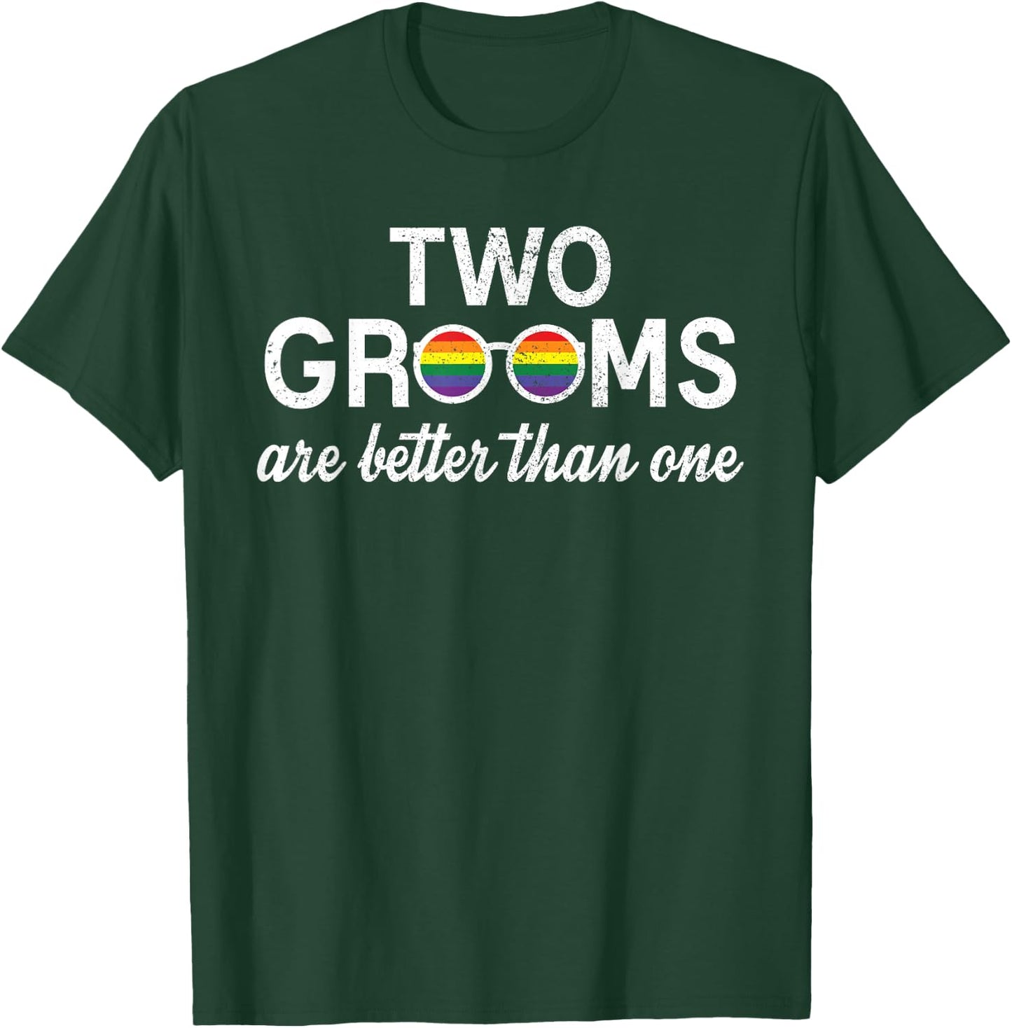 Hen Party LGBT Party Wedding Gay Pride T-Shirt - T-Shirt | Forest