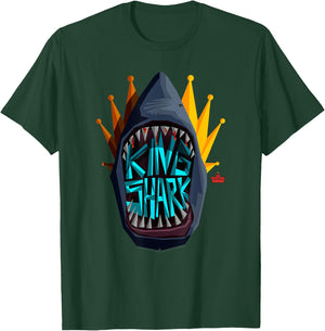 The Suicide Squad Big King Shark Logo T-Shirt - T-Shirt | Forest