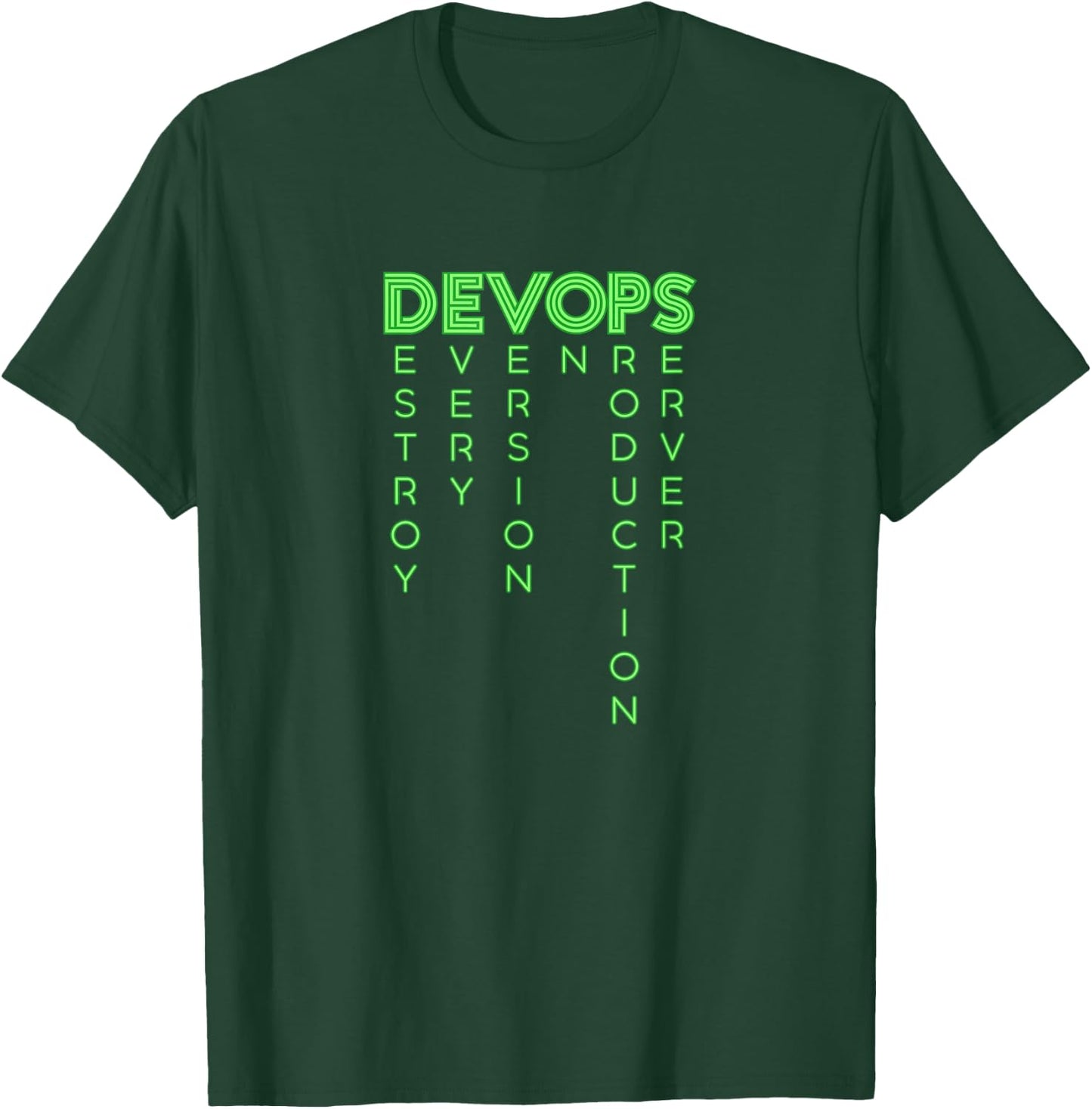 DevOps destroys any version on the production server T-Shirt - T-Shirt | Forest