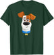Pets 2 Max Close Up T-Shirt - T-Shirt | Forest
