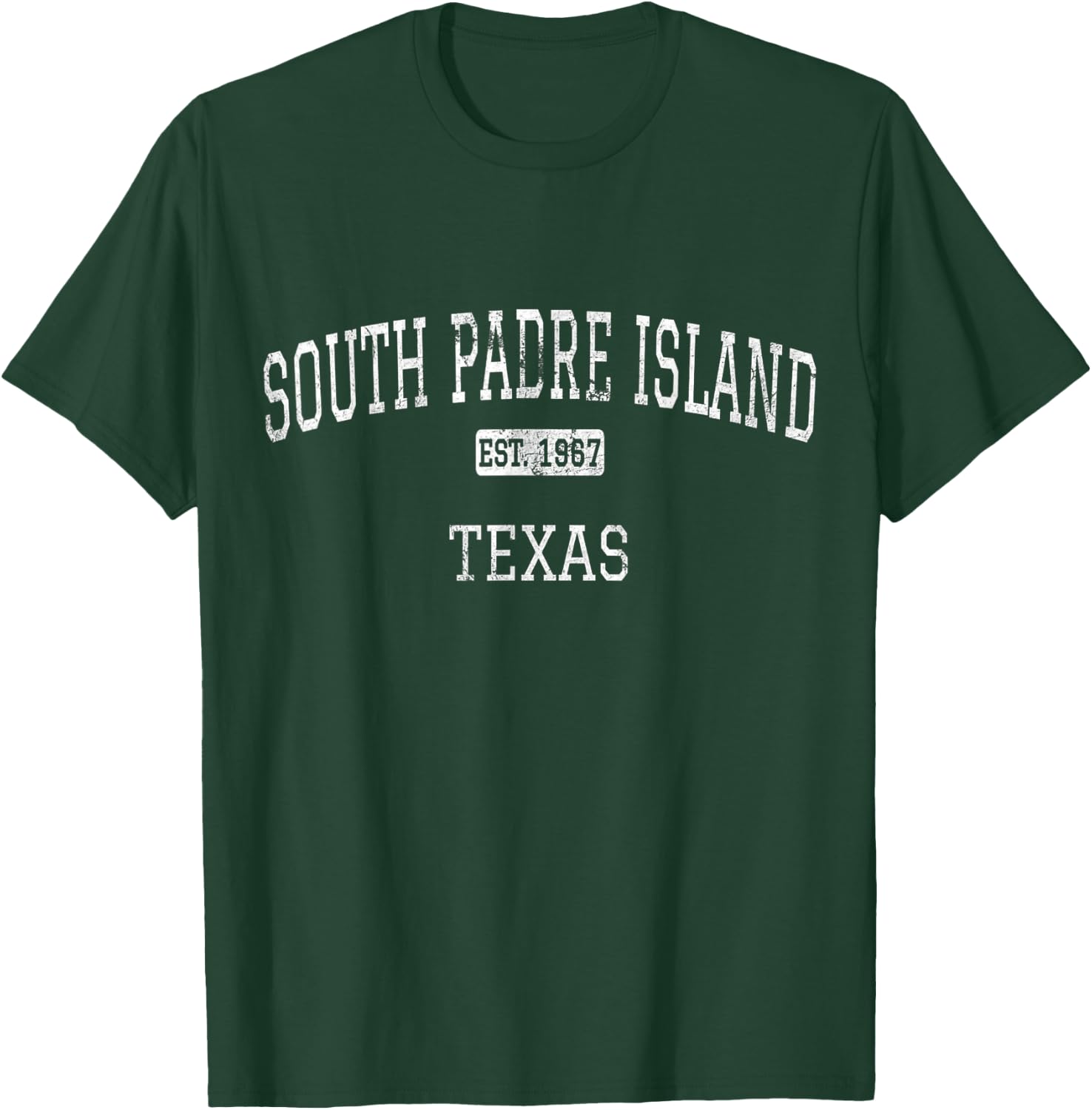 South Padre Island Texas TX Vintage T-Shirt - T-Shirt | Forest