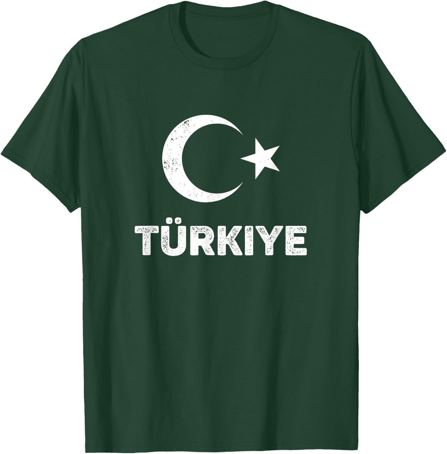 Turkish Flag Turk Bayragi Turkey Flag Turkiye T-Shirt - T-Shirt | Forest