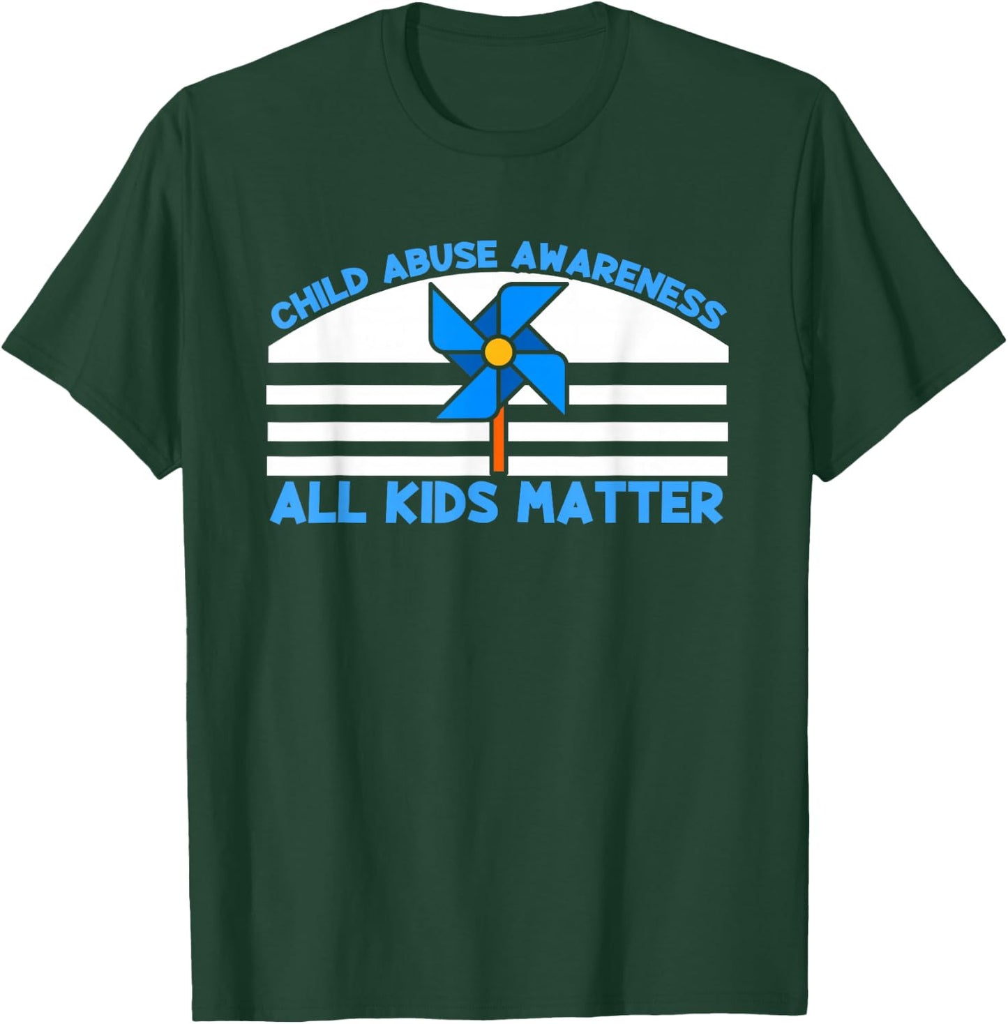 Child Kids Abuse Awareness Prevention Month April Support T-Shirt - T-Shirt | Forest