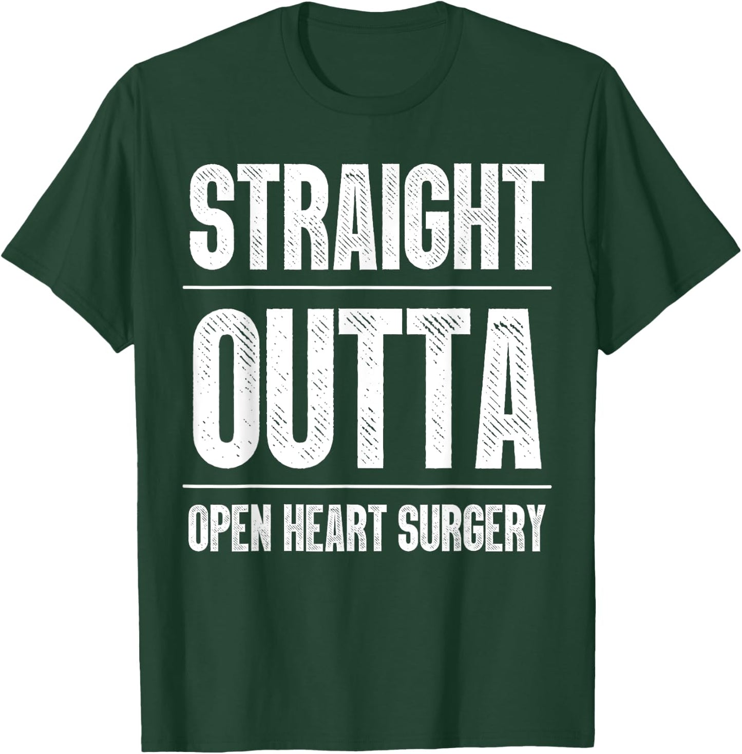 Cool Open Heart Surgery Art Men Women Bypass Post Surgery T-Shirt - T-Shirt | Forest
