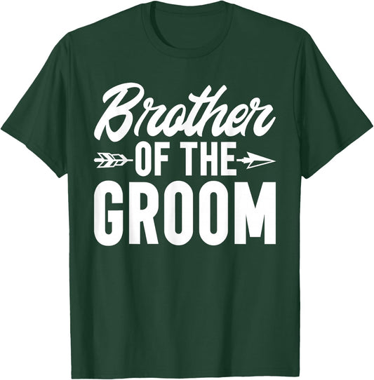 Brother of the Groom Brother T-Shirt - T-Shirt | Forest