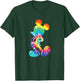 Disney Mickey Mouse Rainbow Tie Dye Small T-Shirt - T-Shirt | Forest