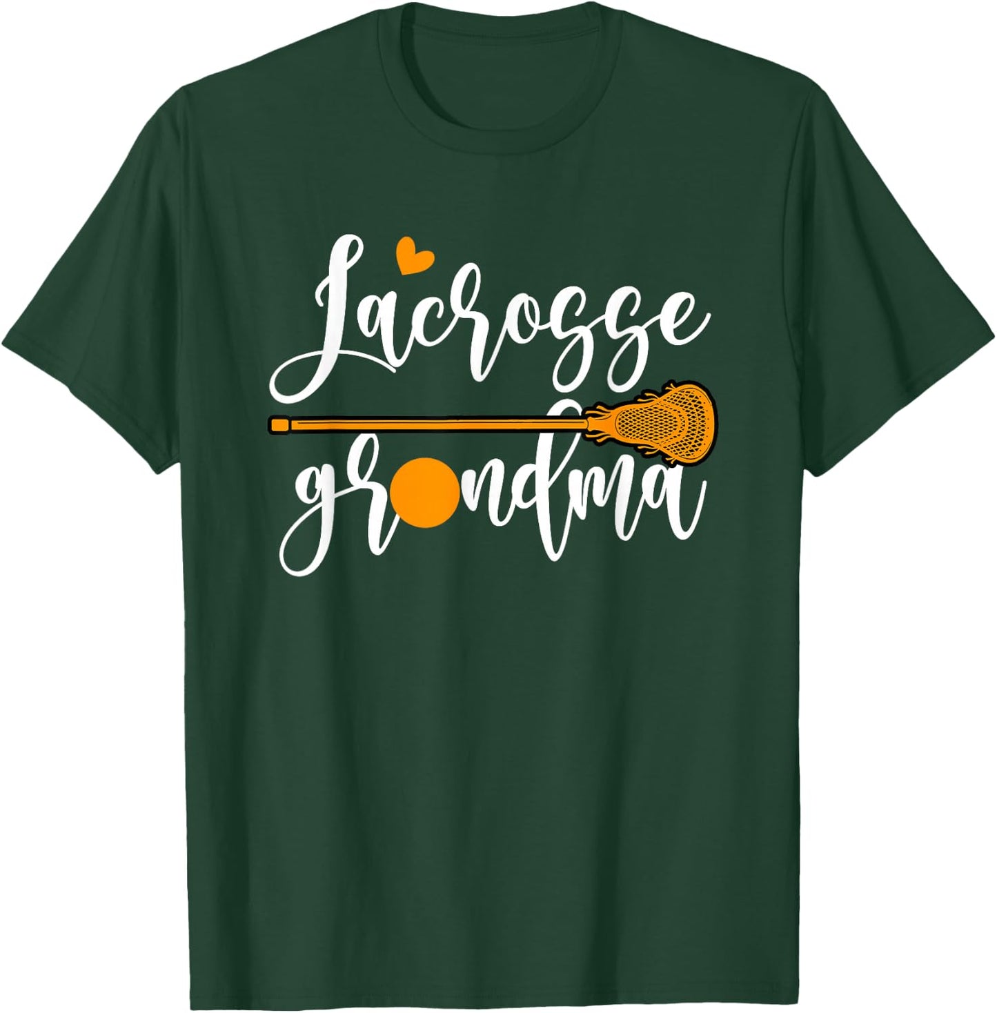 Lacrosse Grandma Shirts with Lacrosse Stick Ball T-Shirt - T-Shirt | Forest