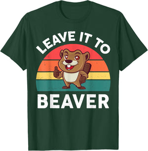 Leave It To Beaver Shirt Men Women Kids Funny Rodent T-Shirt - T-Shirt | Forest