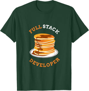 Programmer Coding Full Stack Developer T-Shirt - T-Shirt | Forest