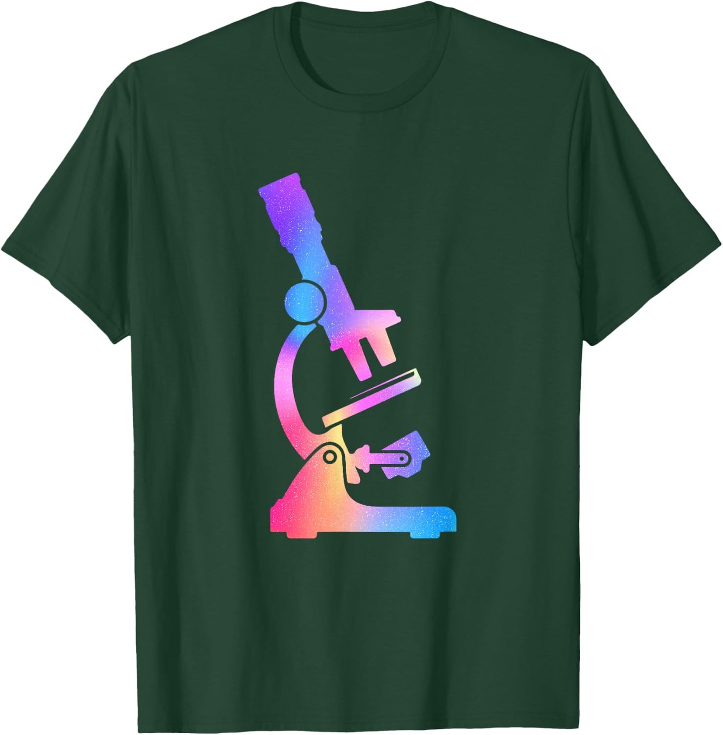 Microscope - Medical Laboratory Technician Lab Technologist T-Shirt - T-Shirt | Forest