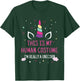 This is My Human Costume I'm Really A Unicorn T-Shirt - T-Shirt | Forest